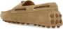 TOD'S Beige Suede Leather Loafers in beige - Thumbnail 2