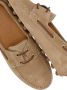 TOD'S Beige Suede Leather Loafers in beige - Thumbnail 4