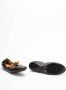TOD'S Black Lambskin Ballerinas With Gold Ring Embellish in zwart - Thumbnail 2