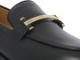 TOD'S Black Leather Loafers in zwart - Thumbnail 4