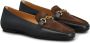 TOD'S Black Leather Loafers With Suede Accent in zwart - Thumbnail 3