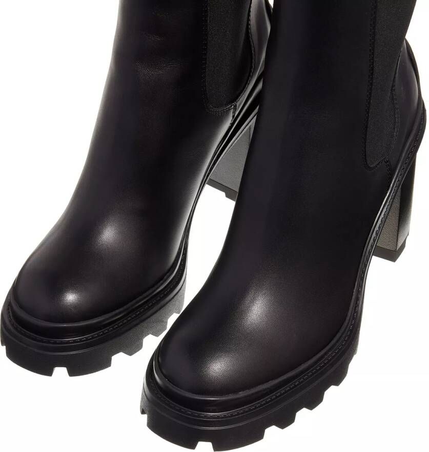 TOD'S Boots & laarzen Heeled Boots Leather in zwart