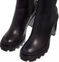 TOD'S Boots & laarzen Heeled Boots Leather in zwart - Thumbnail 2