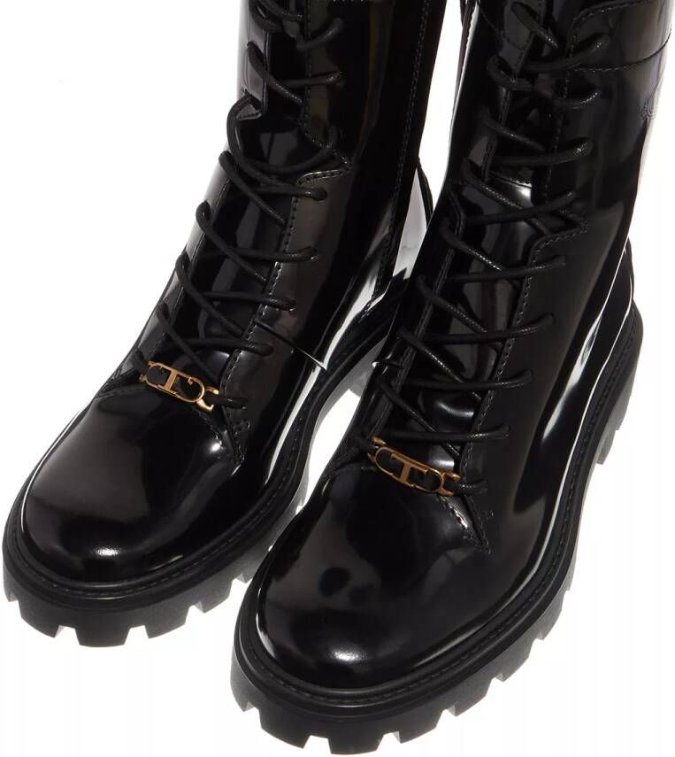 TOD'S Boots & laarzen Lace Up Boots Leather in zwart