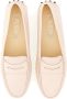 TOD'S Calfskin Leather Loafers in beige - Thumbnail 3