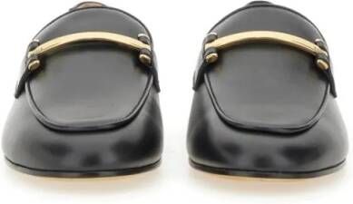 TOD'S Calfskin Leather Loafers in zwart