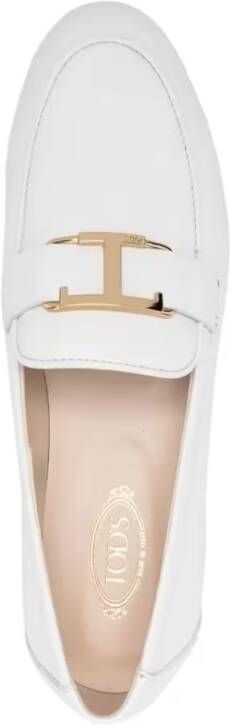 TOD'S Cuoio Leg.79A Mocassins in wit
