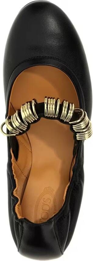 TOD'S 'Dee' Ballet Flats in zwart