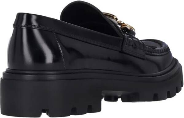 TOD'S Fringed' Moccasins – Black in zwart
