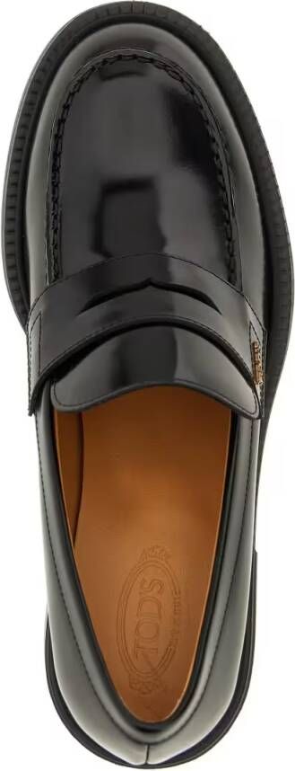 TOD'S 'Gomma T60' Loafers in zwart