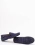 TOD'S `Gommino` Driving Shoes In Suede in blauw - Thumbnail 2