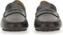 TOD'S "Gommino" Leather Loafer in zwart - Thumbnail 2