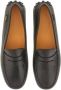 TOD'S "Gommino" Leather Loafer in zwart - Thumbnail 3