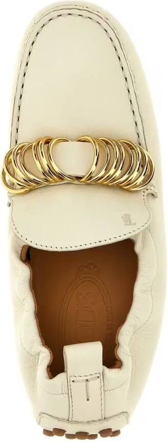 TOD'S 'Gommino' Loafers in beige