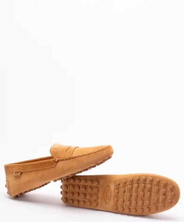 TOD'S `Gommino` Loafers in bruin