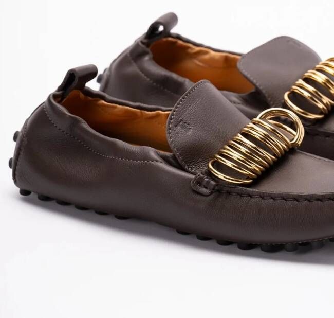 TOD'S `Gommino` Loafers in zwart