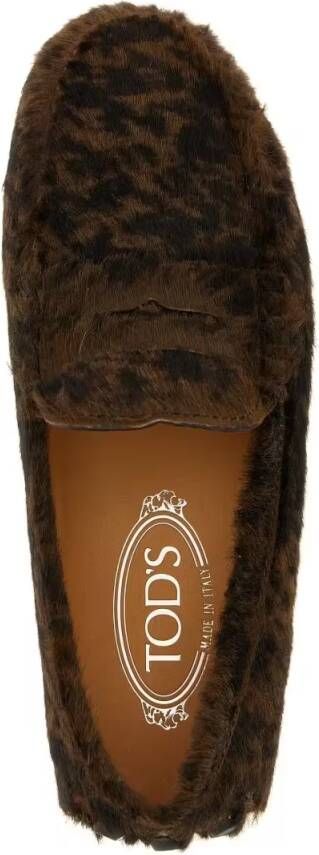 TOD'S 'Gommino Macro' Loafers in zwart