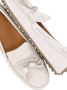 TOD'S Ivory Leather Loafers in beige - Thumbnail 4