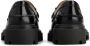 TOD'S Leather Loafers With Gold-Tone Buckle in zwart - Thumbnail 2