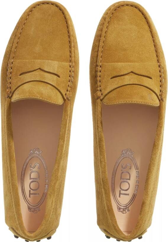 TOD'S Loafers & ballerina schoenen Gommino Driving Loafers in geel