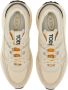 TOD'S Low-Top Sneakers Fabric And Suede Sneaker in beige - Thumbnail 4