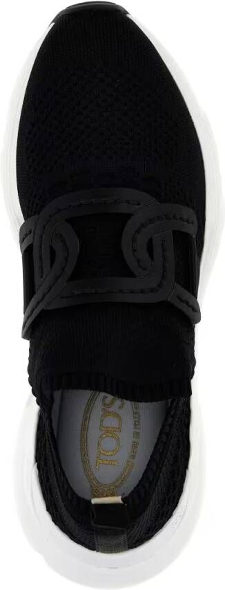 TOD'S Low-Top Sneakers 'Kate' Sneakers in zwart