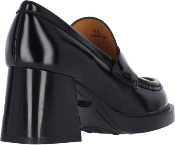 TOD'S Low-Top Sneakers Platform Moccasins – Black in zwart
