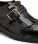 TOD'S Polished Black Leather Monkstrap Loafers in zwart - Thumbnail 2