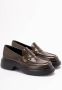TOD'S Polished Brown Calf Leather Loafers in bruin - Thumbnail 3