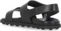 TOD'S Sandalen Black Leather Sandals in zwart - Thumbnail 2