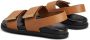 TOD'S Sandalen Brown Sandals With Striking Metallic Accent in bruin - Thumbnail 2