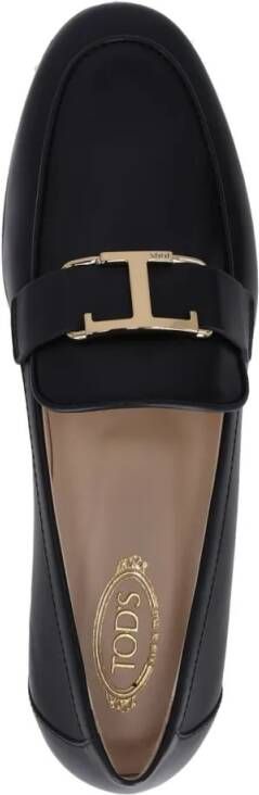 TOD'S "T Timeless" Loafers Black in zwart