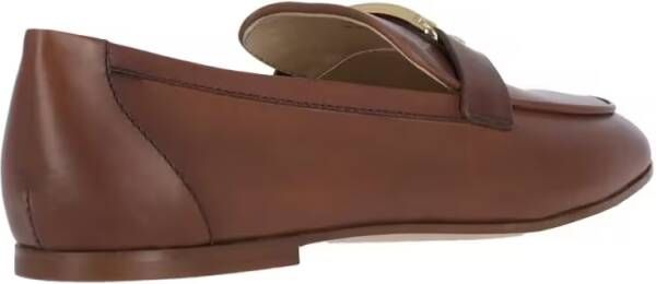 TOD'S "T Timeless" Loafers Brown in bruin