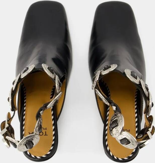 Toga Pulla Boots Aj1308 Boots Leather Black in zwart