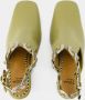 Toga Pulla Boots Aj1308 Sandals Leather Khaki in groen - Thumbnail 2