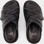 Toga Pulla Zwarte Leren Sandalen Slip-On Stijl Black Dames - Thumbnail 6