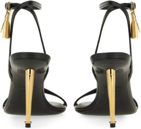 Tom Ford Sandalen Sandal With Padlock in zwart