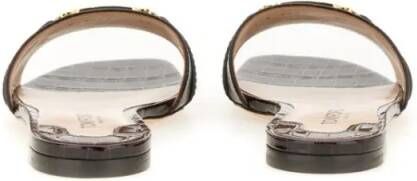 Tom Ford Sandalen Slide Sandal in bruin