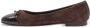 TORY BURCH Ballerina Flats With Contrasting Toe in zwart - Thumbnail 2
