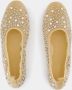 TORY BURCH Crystal Ballerinas Nylon Beige in beige - Thumbnail 4