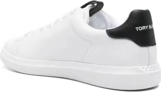 TORY BURCH Low-Top Sneakers Double T Howell Court in wit