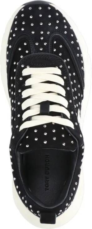 TORY BURCH Low-Top Sneakers Good Luck' Studded Sneakers – Black in zwart