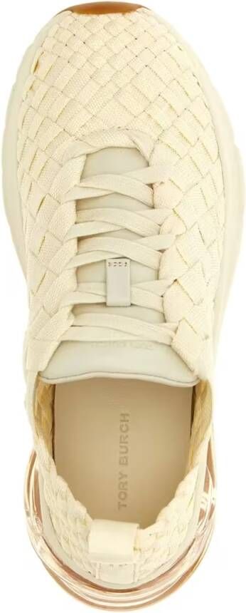 TORY BURCH Low-Top Sneakers 'Good Luck Woven Trainer' Sneakers in beige
