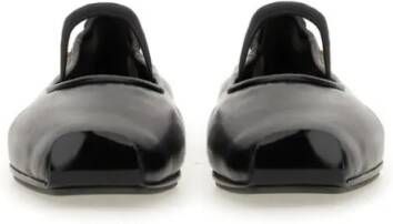 TORY BURCH "Runway" Ballerina in zwart