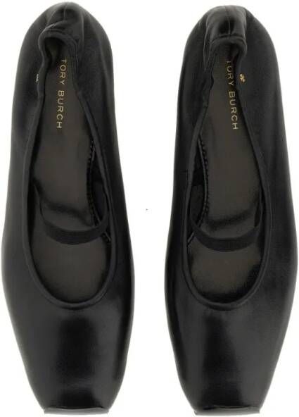 TORY BURCH "Runway" Ballerina in zwart