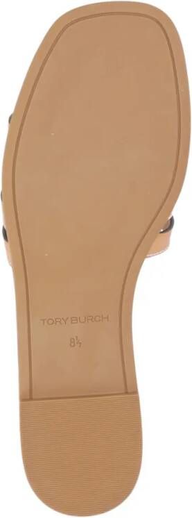 TORY BURCH Sandalen Beige Ines Cage Slide Slippers in beige