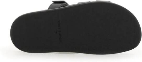 TORY BURCH Sandalen Cut-Out Design Bovine Leather Sandals in zwart