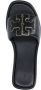 TORY BURCH Sandalen Double "T" Slide Sandals – Black in zwart - Thumbnail 3