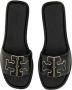 TORY BURCH Sandalen Double T Sport Slider Sandal in zwart - Thumbnail 3
