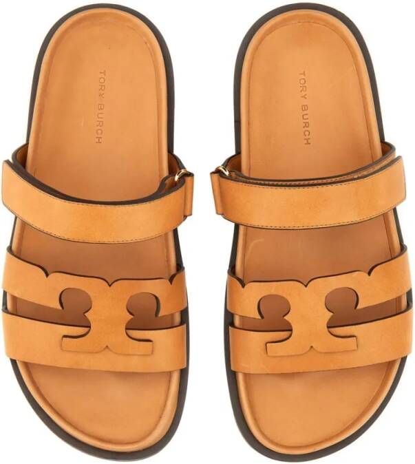 TORY BURCH Sandalen "Ines" Slide Sandal in bruin